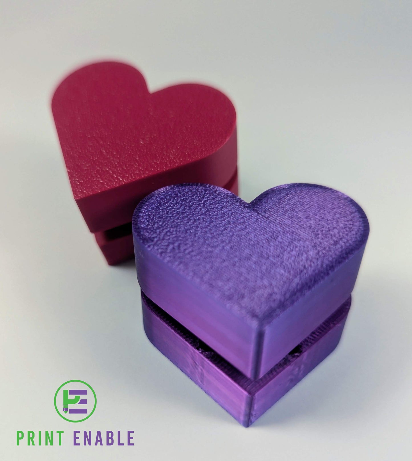 Heart-Shaped Fidget Clicker