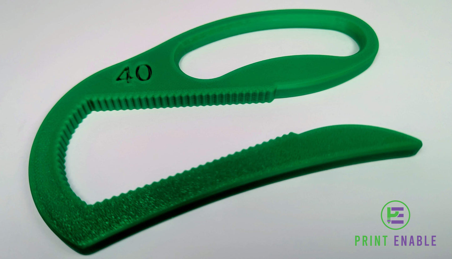 Easy grip bottle opener ergonomic design for opening screw caps