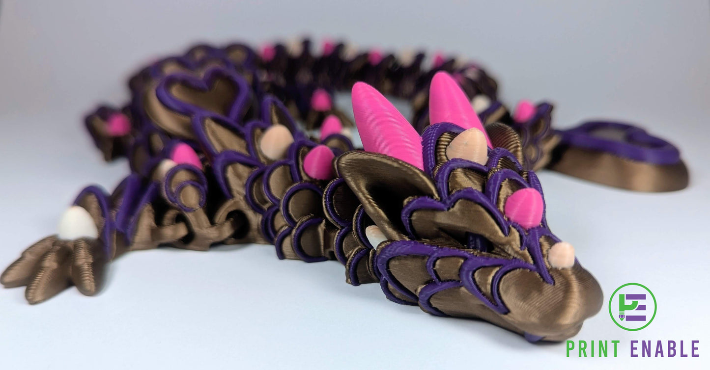 Heart Cookie Dragon