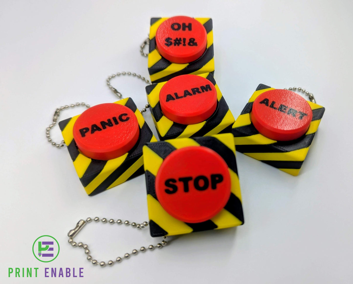 Red Button Fidget Clicker