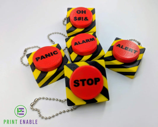 Red Button Fidget Clicker