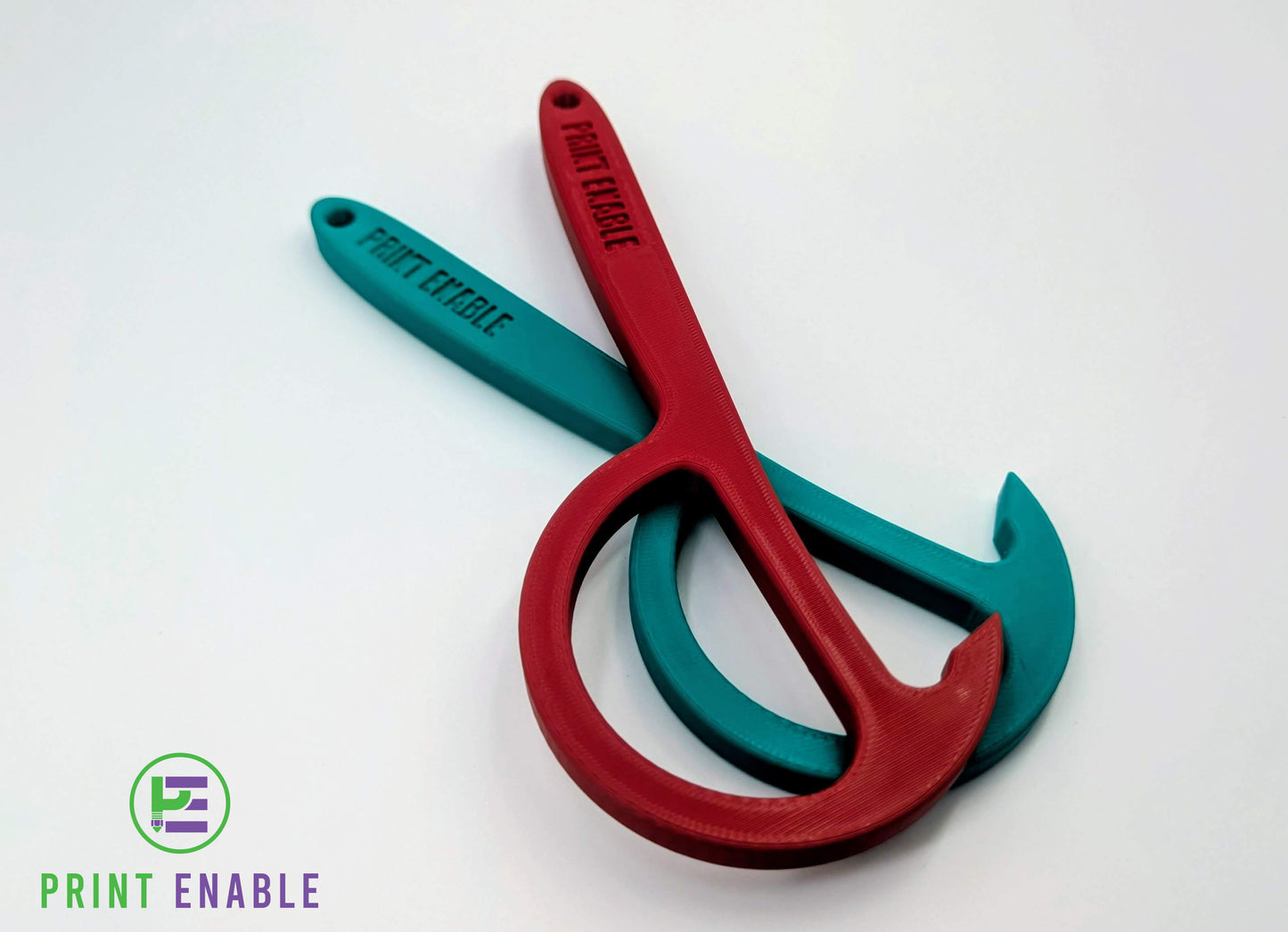 Ring pull can opener available in multiple colours