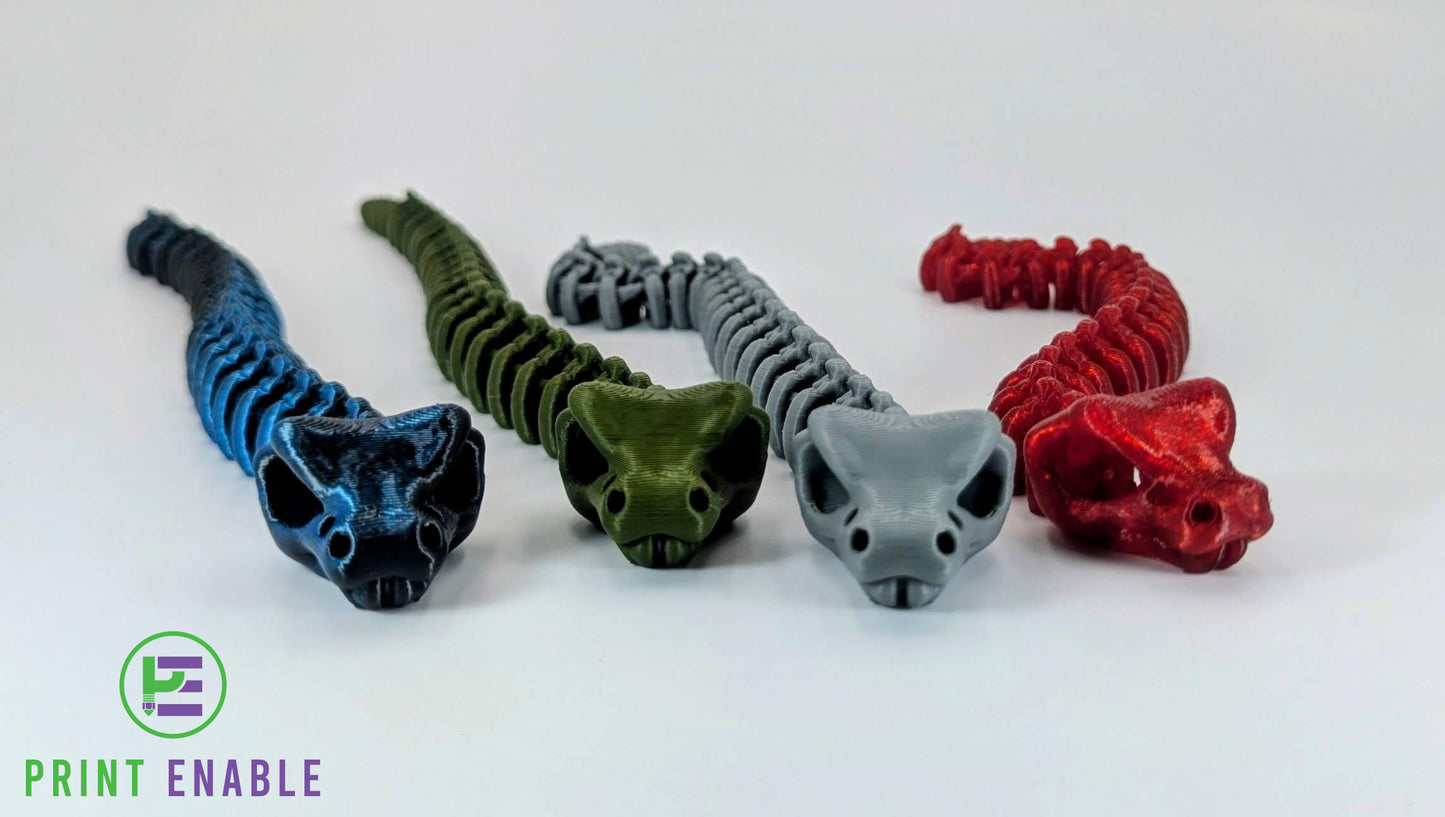Bone Rattle Snake