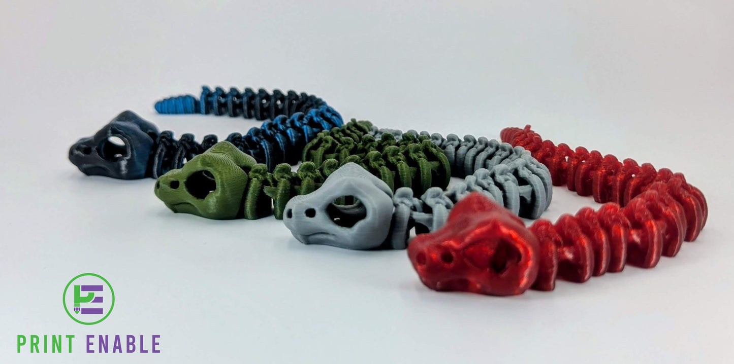 Bone Rattle Snake